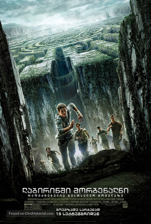 The Maze Runner - Georgian Movie Poster