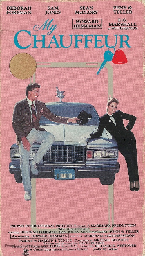 My Chauffeur - VHS movie cover