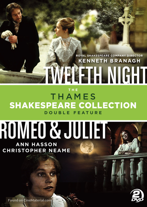 Twelfth Night, or What You Will - DVD movie cover