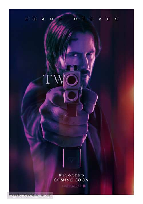 John Wick: Chapter Two - British Movie Poster