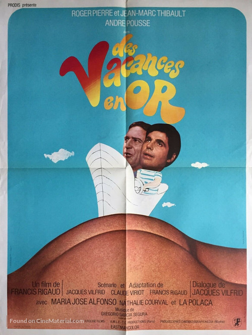 Des vacances en or - French Movie Poster
