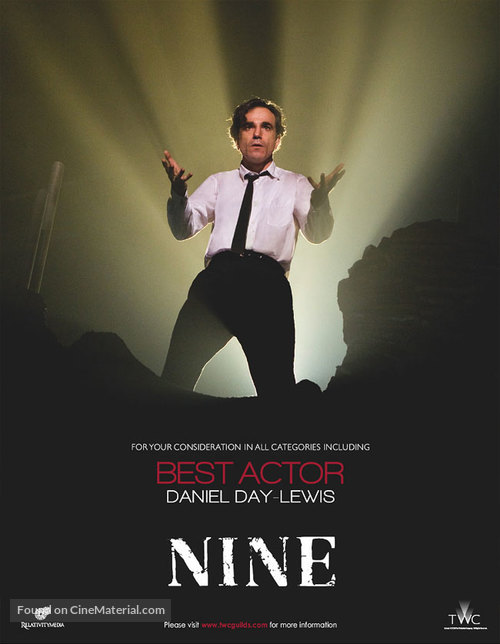 Nine - For your consideration movie poster