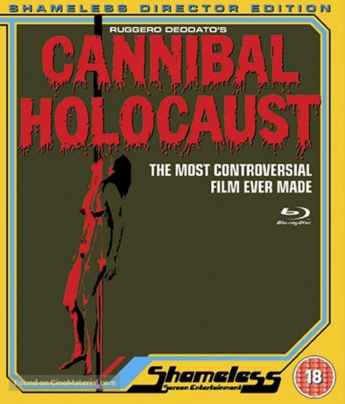 Cannibal Holocaust - British Blu-Ray movie cover