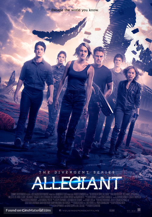 The Divergent Series: Allegiant - Dutch Movie Poster