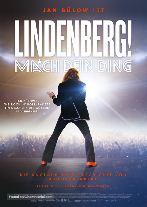 Lindenberg! Mach dein Ding! - German Movie Poster