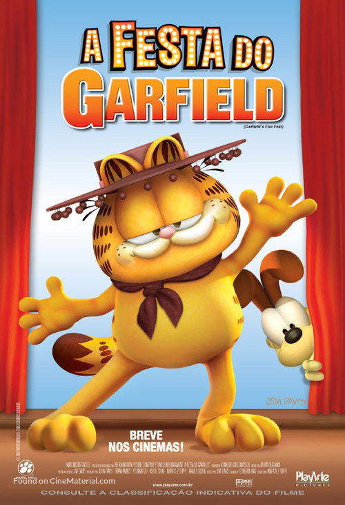 Garfield&#039;s Fun Fest - Brazilian Movie Poster