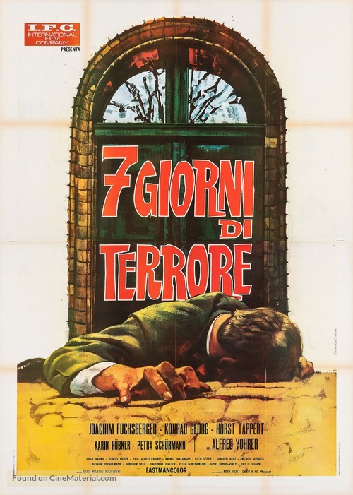 Sieben Tage Frist - Italian Movie Poster