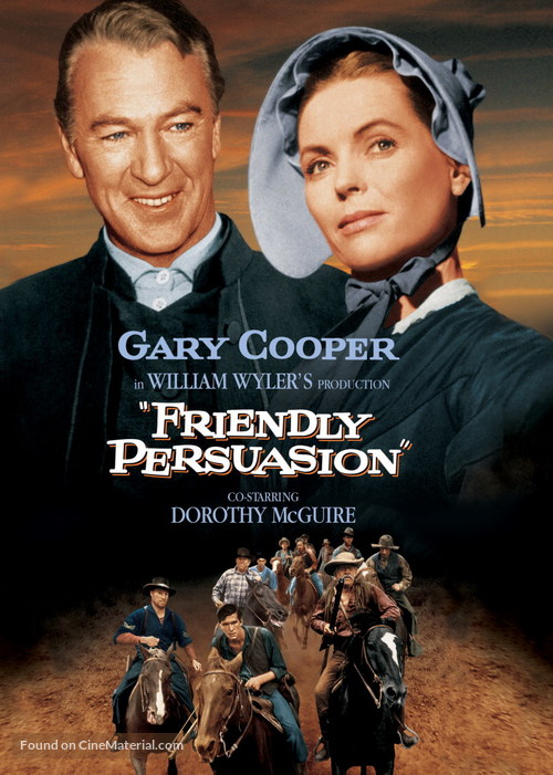 Friendly Persuasion - DVD movie cover
