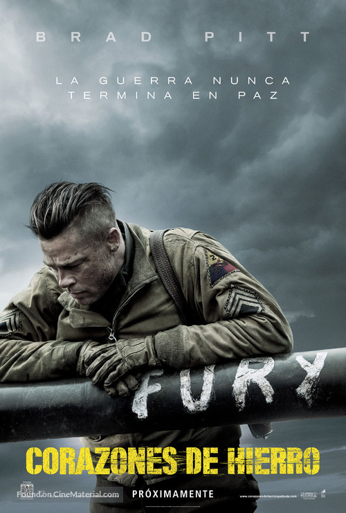 Fury - Argentinian Movie Poster