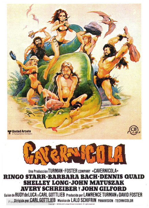 Caveman - Spanish Movie Poster