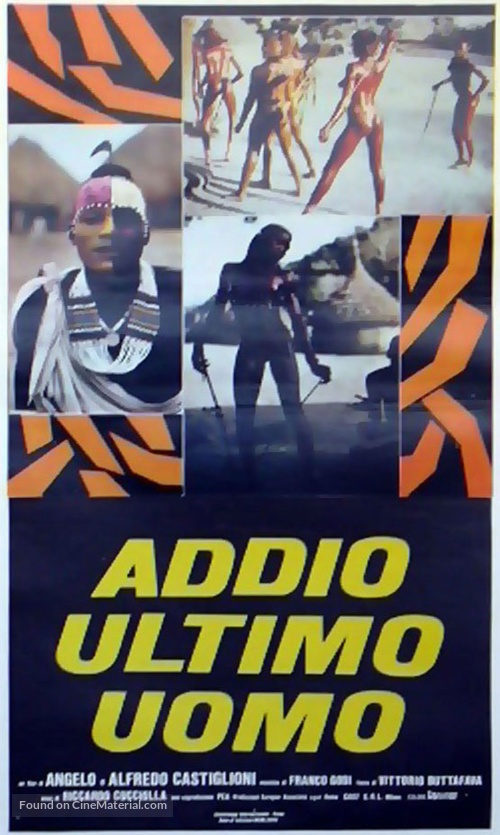 Addio ultimo uomo - Italian Movie Poster