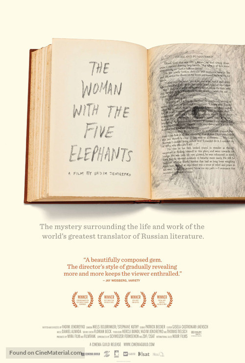 Die Frau mit den 5 Elefanten - Movie Poster
