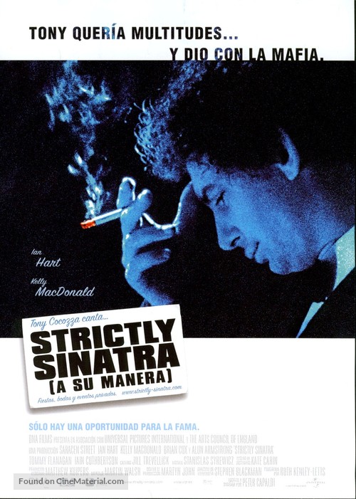 Strictly Sinatra - Spanish Movie Poster