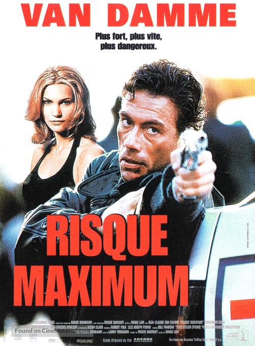 Maximum Risk - French Movie Poster