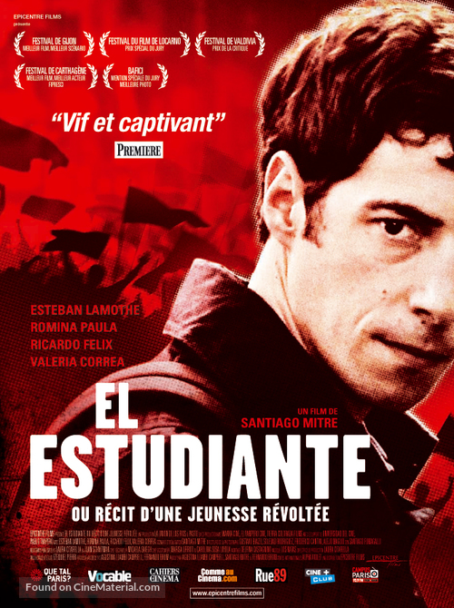 El estudiante - French Movie Poster