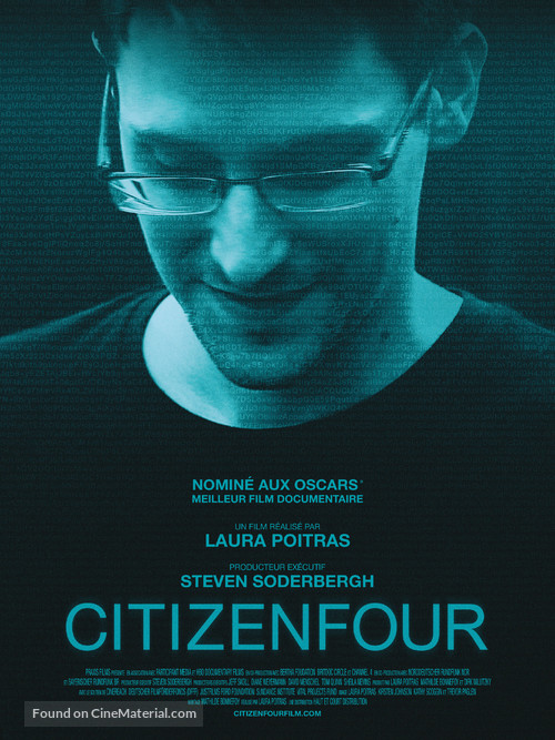 Citizenfour - French Movie Poster
