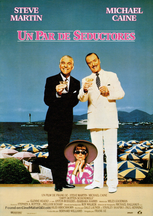 Dirty Rotten Scoundrels - Spanish Movie Poster
