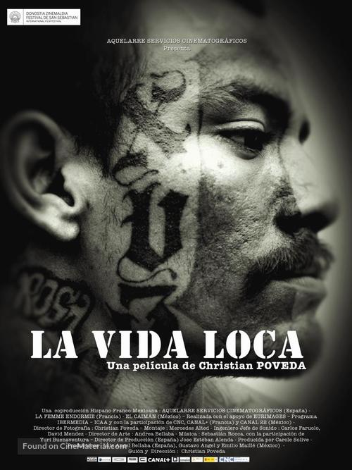La vida loca - Spanish Movie Poster