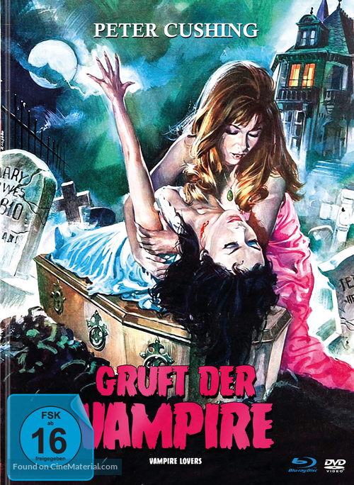 The Vampire Lovers - German DVD movie cover