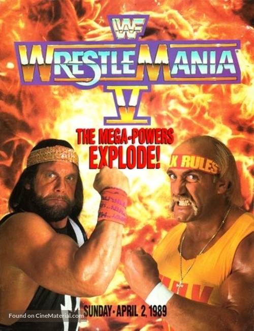 WrestleMania V - DVD movie cover