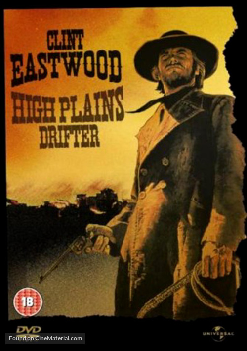 High Plains Drifter - British DVD movie cover