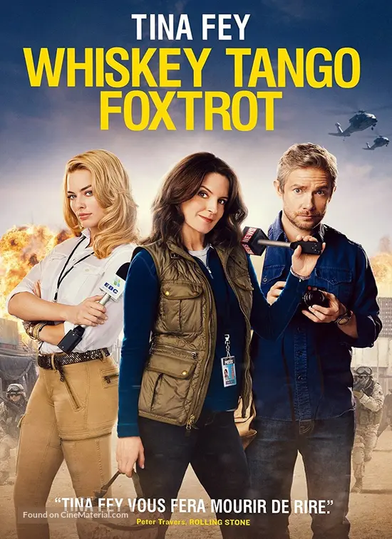 Whiskey Tango Foxtrot - French Movie Cover