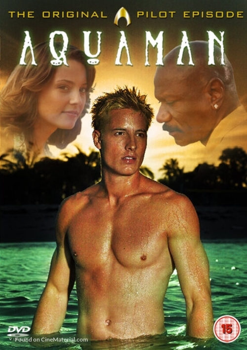 Aquaman - British DVD movie cover