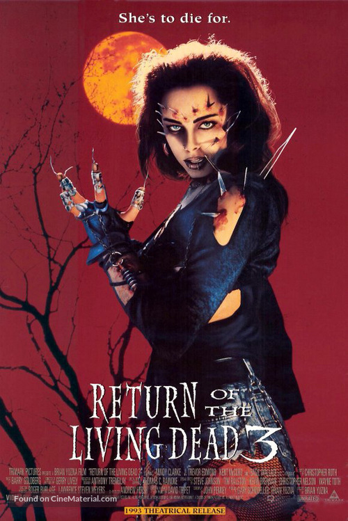 Return of the Living Dead III - Movie Poster