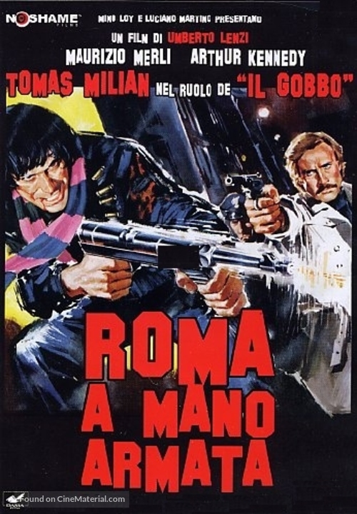 Roma a mano armata - Italian DVD movie cover