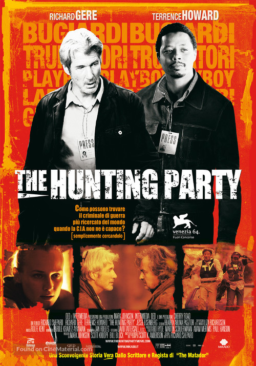 The Hunting Party - Italian Movie Poster