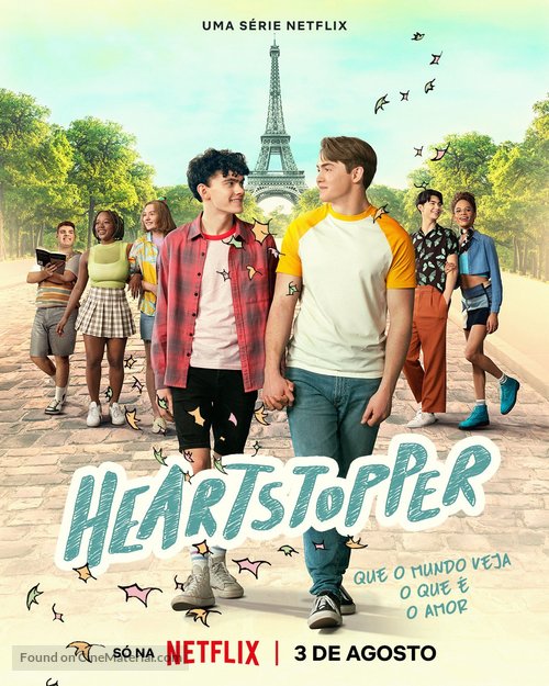 &quot;Heartstopper&quot; - Brazilian Movie Poster