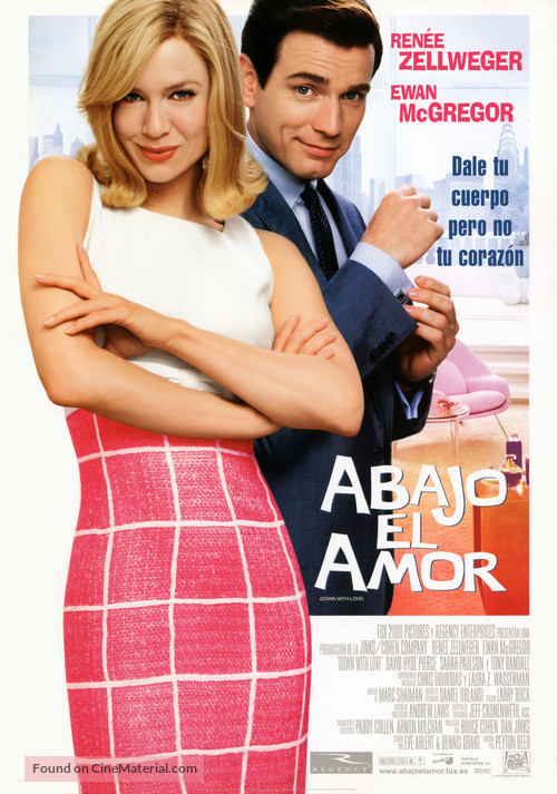 Down with Love - Spanish Movie Poster