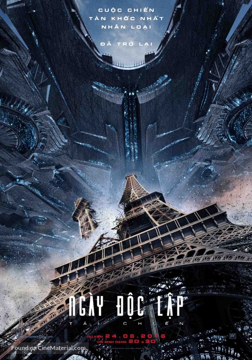 Independence Day: Resurgence - Vietnamese Movie Poster