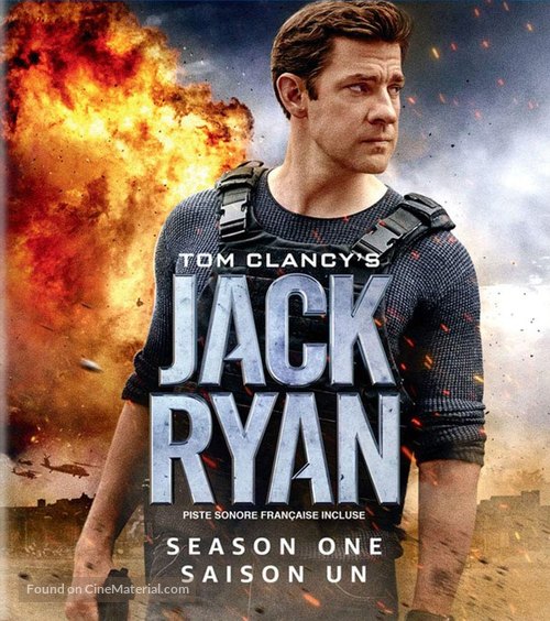 &quot;Tom Clancy&#039;s Jack Ryan&quot; - Canadian Blu-Ray movie cover