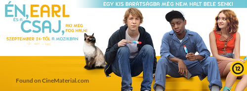 Me and Earl and the Dying Girl - Hungarian Movie Cover