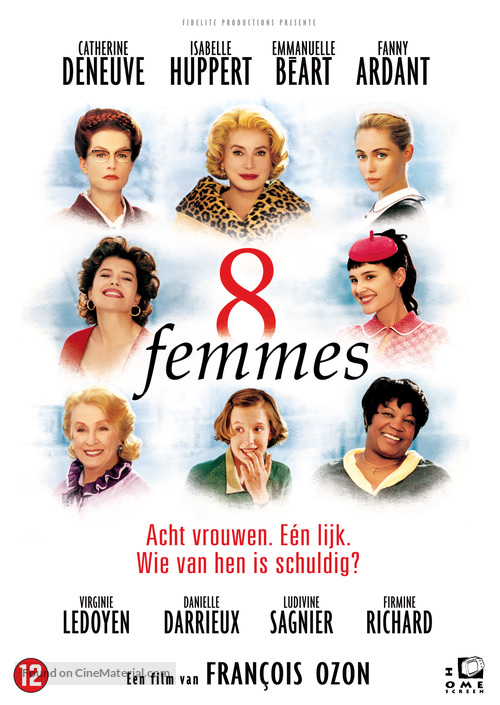 8 femmes - Dutch Movie Cover