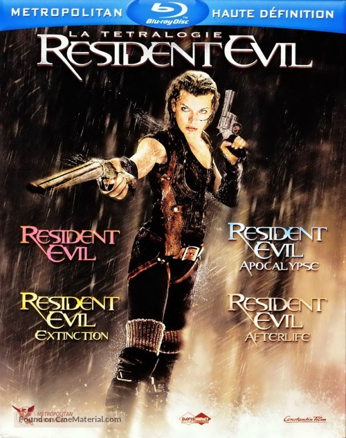 Resident Evil - French Blu-Ray movie cover