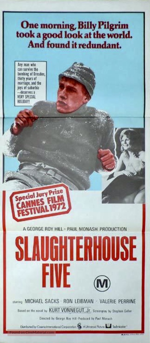 Slaughterhouse-Five - Australian Movie Poster