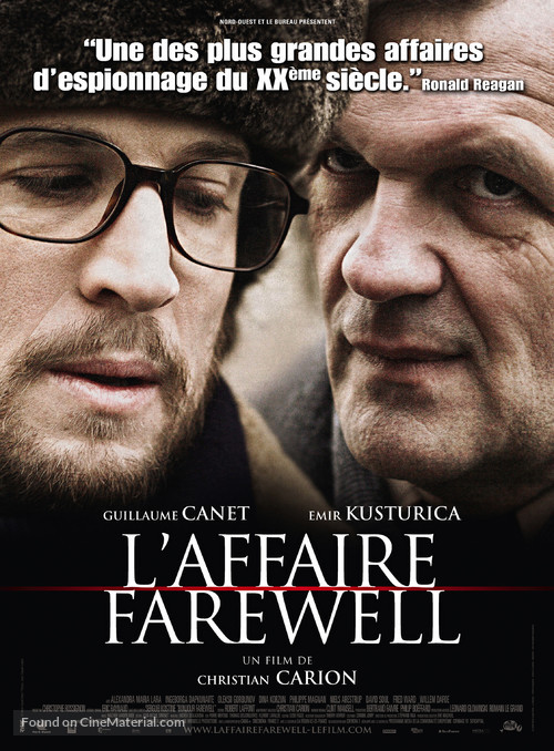 L&#039;affaire Farewell - French Movie Poster