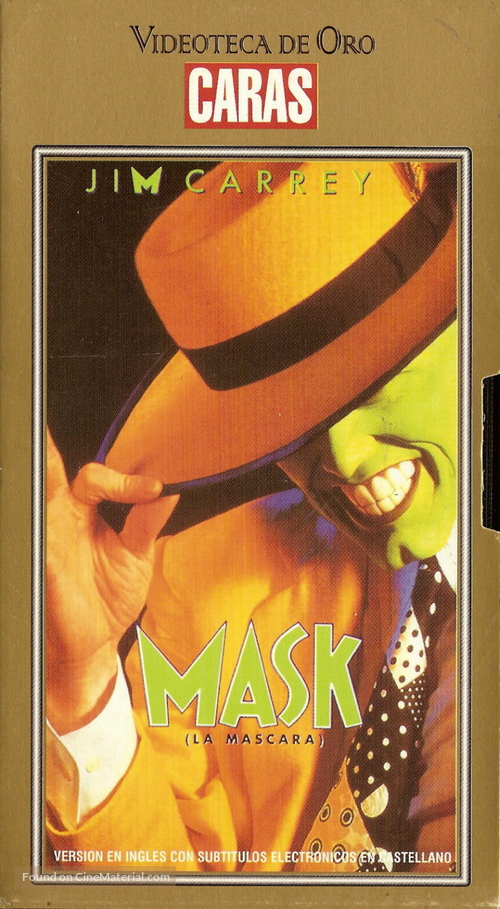 The Mask - Argentinian VHS movie cover