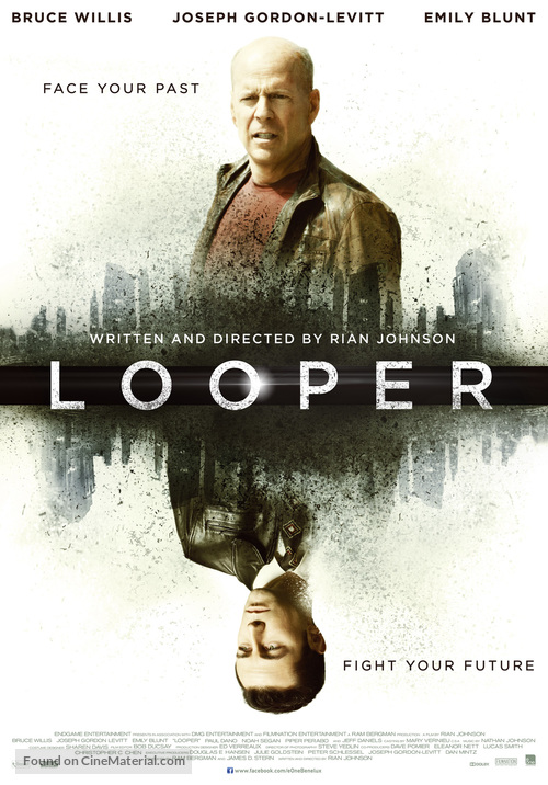 Looper - Dutch Movie Poster