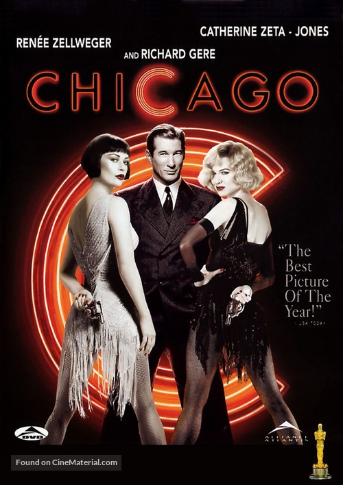Chicago - Canadian DVD movie cover