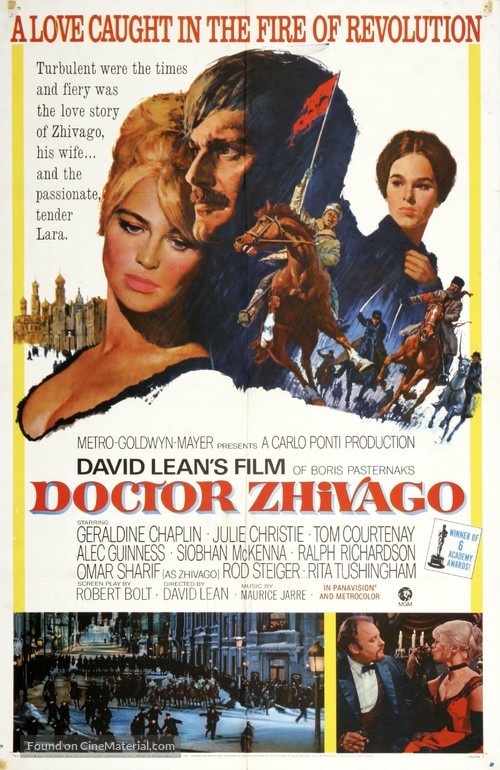 Doctor Zhivago - Movie Poster