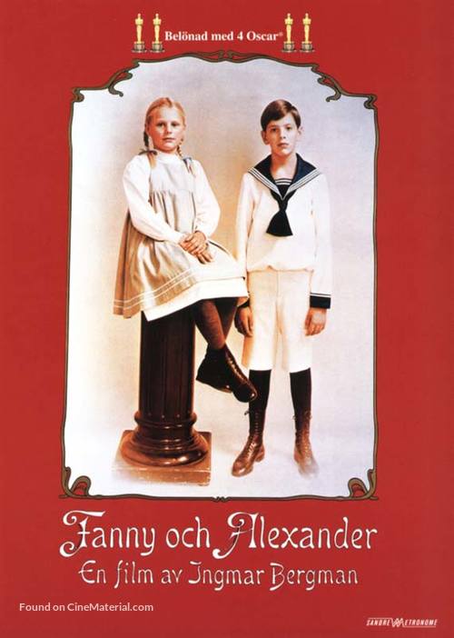 Fanny och Alexander - Danish DVD movie cover