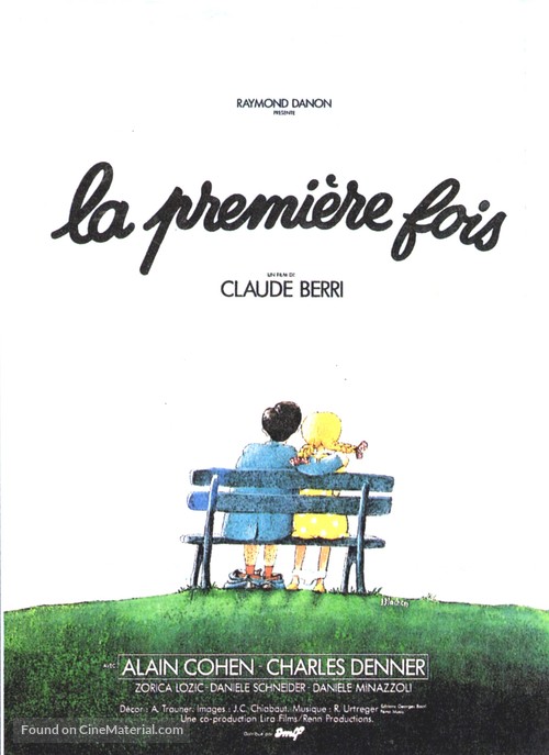 La premi&egrave;re fois - French Movie Poster