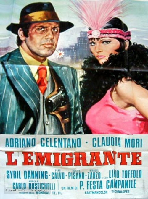 L&#039;emigrante - Italian Movie Poster