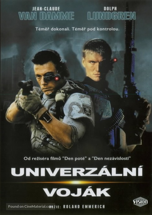 Universal Soldier - Czech DVD movie cover