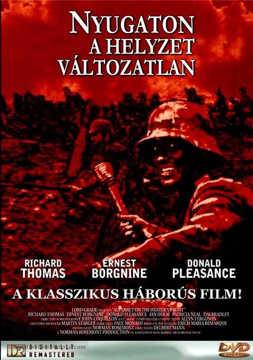 All Quiet on the Western Front - Hungarian Movie Cover