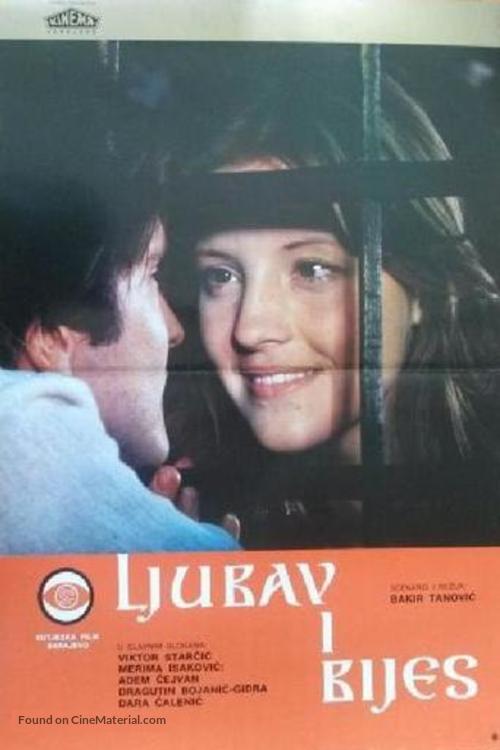 Ljubav i bijes - Yugoslav Movie Poster