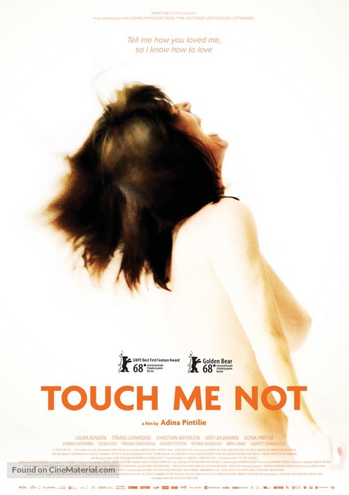 Touch Me Not - Bulgarian Movie Poster